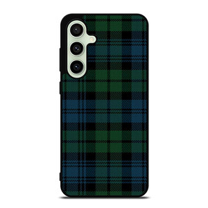 GREEN BLUE TARTAN PATTERN Samsung Galaxy S24 FE Case Cover GREEN BLUE TARTAN PATTERN Samsung Galaxy S24 FE Case Cover