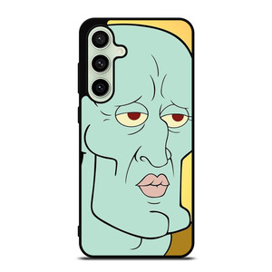 HANDSOME SQUIDWARD CARTOON Samsung Galaxy S24 FE Case Cover