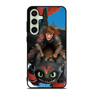 HICCUP AND TOOTHLESS TRAIN YOUR DRAGON Samsung Galaxy S24 FE Case Cover