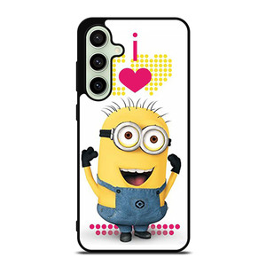 I LOVE MINION Samsung Galaxy S24 FE Case Cover I LOVE MINION Samsung Galaxy S24 FE Case Cover