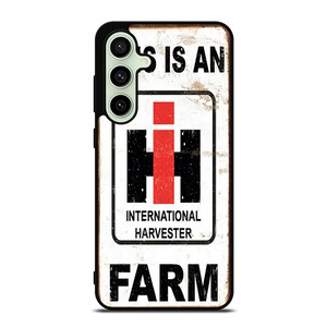INTERNATIONAL HARVESTER IH THIS IS AN FARM Samsung Galaxy S24 FE Case Cover INTERNATIONAL HARVESTER IH THIS IS AN FARM Samsung Galaxy S24 FE Case Cover