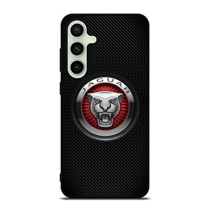 JAGUAR LOGO CARBON Samsung Galaxy S24 FE Case Cover
