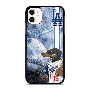 LA DODGERS DOG LOGO iPhone 11 Case Cover LA DODGERS DOG LOGO iPhone 11 Case Cover