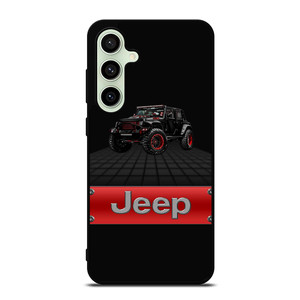 JEEP WRANGLER BLACK LOGO Samsung Galaxy S24 FE Case Cover JEEP WRANGLER BLACK LOGO Samsung Galaxy S24 FE Case Cover