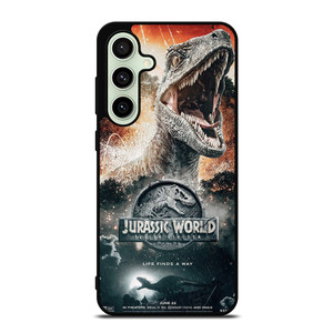 JURASSIC WORLD FALLEN KINGDOM POSTER Samsung Galaxy S24 FE Case Cover JURASSIC WORLD FALLEN KINGDOM POSTER Samsung Galaxy S24 FE Case Cover