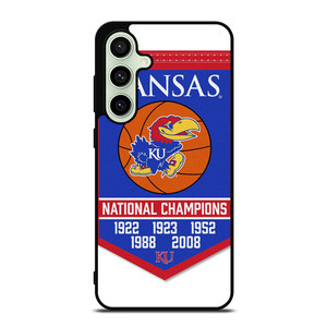 KANSAS JAYHAWKS UNIVERSITY BASKETBALL Samsung Galaxy S24 FE Case Cover