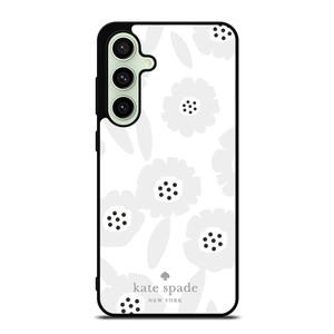 KATE SPADE GREY FLOWER Samsung Galaxy S24 FE Case Cover KATE SPADE GREY FLOWER Samsung Galaxy S24 FE Case Cover
