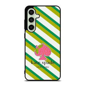 KATE SPADE NEW YORK LOGO FRUITY GREEN Samsung Galaxy S24 FE Case Cover