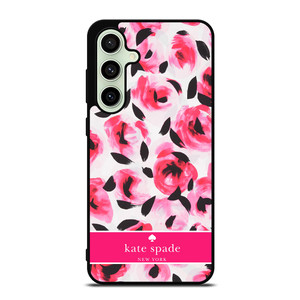 KATE SPADE NEW YORK PINK ROSE Samsung Galaxy S24 FE Case Cover KATE SPADE NEW YORK PINK ROSE Samsung Galaxy S24 FE Case Cover