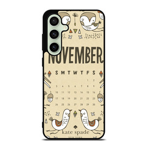 KATE SPADE NOVEMBER Samsung Galaxy S24 FE Case Cover KATE SPADE NOVEMBER Samsung Galaxy S24 FE Case Cover