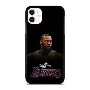 LEBRON JAMES LA LAKERS AUTOGRAPH iPhone 11 Case Cover
