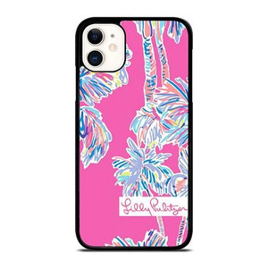 LILLY PULITZER PALM TREES iPhone 11 Case Cover