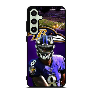 LAMAR JACKSON NFL BALTIMORE RAVENS Samsung Galaxy S24 FE Case Cover