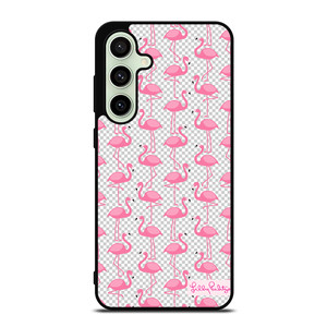 LILLY PULITZER FLAMINGO PATTERN Samsung Galaxy S24 FE Case Cover LILLY PULITZER FLAMINGO PATTERN Samsung Galaxy S24 FE Case Cover
