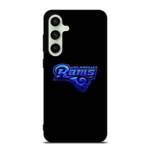 LOS ANGELES RAMS NEON BLUE LOGO Samsung Galaxy S24 FE Case Cover