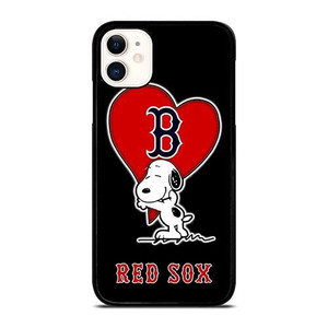 LOVE BOSTON RED SOX SNOOPY iPhone 11 Case Cover LOVE BOSTON RED SOX SNOOPY iPhone 11 Case Cover