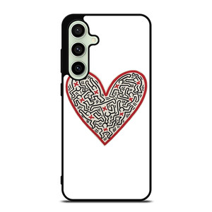 LOVE KEITH HARING Samsung Galaxy S24 FE Case Cover LOVE KEITH HARING Samsung Galaxy S24 FE Case Cover