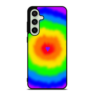LOVE RAINBOW TIE DYE PATTERN Samsung Galaxy S24 FE Case Cover