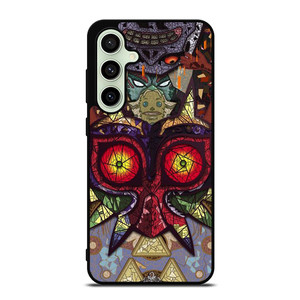 MAJORA MASK LEGEND OF ZELDA GAMES MOZAIK Samsung Galaxy S24 FE Case Cover