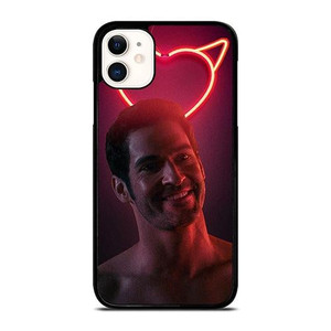 LUCIFER LOVE GLOW LAMP iPhone 11 Case Cover