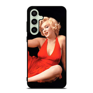 MARILYN MONROE RED DRESS Samsung Galaxy S24 FE Case Cover