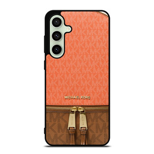 MICHAEL KORS MK LOGO BACKPACK ORANGE BAG Samsung Galaxy S24 FE Case Cover