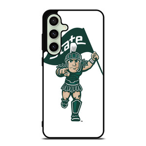 MICHIGAN STATE SPARTANS LOGO FOOTBALL MASCOT Samsung Galaxy S24 FE Case Cover MICHIGAN STATE SPARTANS LOGO FOOTBALL MASCOT Samsung Galaxy S24 FE Case Cover