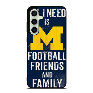 MICHIGAN WOLVERINES FOOTBALL QUOTES Samsung Galaxy S24 FE Case Cover