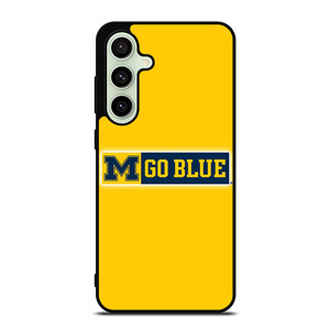 MICHIGAN WOLVERINES GO BLUE UNIVERSITY FOOTBALL LOGO Samsung Galaxy S24 FE Case Cover MICHIGAN WOLVERINES GO BLUE UNIVERSITY FOOTBALL LOGO Samsung Galaxy S24 FE Case Cover