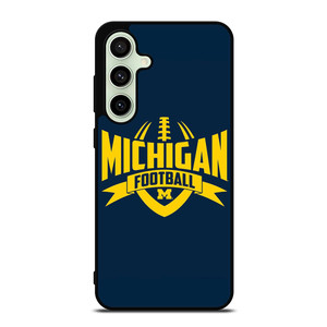 MICHIGAN WOLVERINES LOGO UNIVERSITY FOOTBALL ICON Samsung Galaxy S24 FE Case Cover