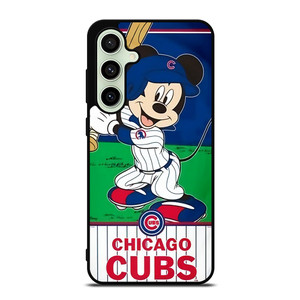 MICKEY MOUSE CHICAGO CUBS Samsung Galaxy S24 FE Case Cover MICKEY MOUSE CHICAGO CUBS Samsung Galaxy S24 FE Case Cover
