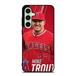 MIKE TROUT BASEBALL Samsung Galaxy S24 FE Case Cover MIKE TROUT BASEBALL Samsung Galaxy S24 FE Case Cover