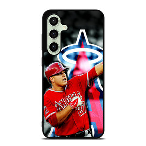 MIKE TROUT LOS ANGELES ANGELS Samsung Galaxy S24 FE Case Cover