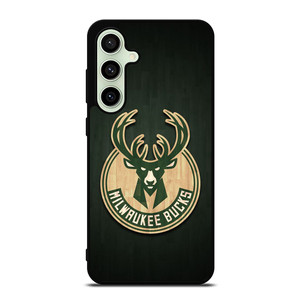 MILWAUKEE BUCKS WOODEN LOGO Samsung Galaxy S24 FE Case Cover