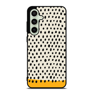 MUSTARD POLKADOTS PATTERN Samsung Galaxy S24 FE Case Cover