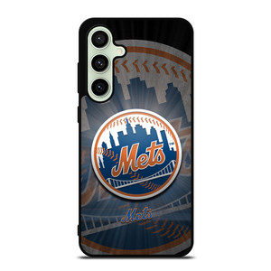 NEW YORK METS MLB LOGO Samsung Galaxy S24 FE Case Cover NEW YORK METS MLB LOGO Samsung Galaxy S24 FE Case Cover
