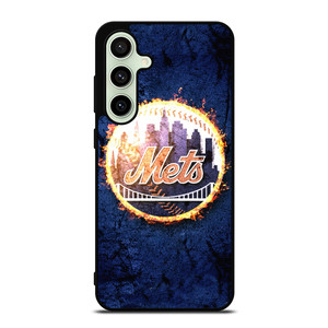 NEW YORK METS MLB Samsung Galaxy S24 FE Case Cover NEW YORK METS MLB Samsung Galaxy S24 FE Case Cover