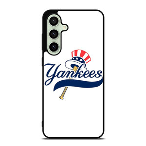 NEW YORK YANKEES ICON LOGO BASEBALL TEAM Samsung Galaxy S24 FE Case Cover