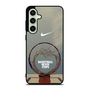 NIKE BASKETBALL NEVER STOPS RING Samsung Galaxy S24 FE Case Cover NIKE BASKETBALL NEVER STOPS RING Samsung Galaxy S24 FE Case Cover