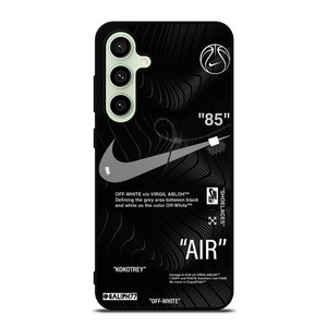 OFF-WHITE NIKE AIR JORDAN BLACK Samsung Galaxy S24 FE Case Cover OFF-WHITE NIKE AIR JORDAN BLACK Samsung Galaxy S24 FE Case Cover