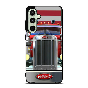 PETERBILT TRUCK AMERICAN FLAG Samsung Galaxy S24 FE Case Cover