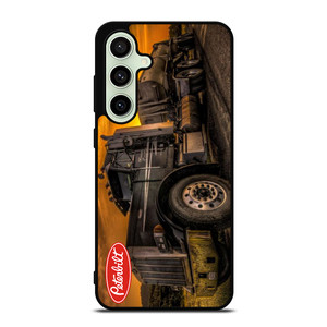 PETERBILT TRUCK BLACK Samsung Galaxy S24 FE Case Cover PETERBILT TRUCK BLACK Samsung Galaxy S24 FE Case Cover
