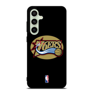 PHILADELPHIA 76ERS NBA GOLD LOGO Samsung Galaxy S24 FE Case Cover
