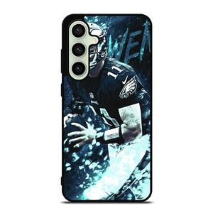 PHILADELPHIA EAGLES CARSON WENTZ Samsung Galaxy S24 FE Case Cover PHILADELPHIA EAGLES CARSON WENTZ Samsung Galaxy S24 FE Case Cover