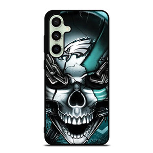 PHILADELPHIA EAGLES SKULL LOGO Samsung Galaxy S24 FE Case Cover