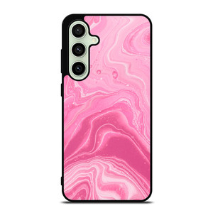PINK LIQUID TEXTURES Samsung Galaxy S24 FE Case Cover PINK LIQUID TEXTURES Samsung Galaxy S24 FE Case Cover