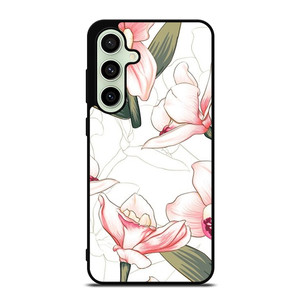 PINK ORCHID FLOWER Samsung Galaxy S24 FE Case Cover