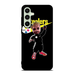 PITTSBURGH STEELERS GROOT NIKE Samsung Galaxy S24 FE Case Cover