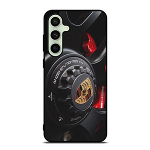 PORSCHE CAR LOGO WHEEL ICON Samsung Galaxy S24 FE Case Cover PORSCHE CAR LOGO WHEEL ICON Samsung Galaxy S24 FE Case Cover