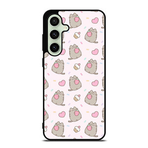 PUSHEEN CAT STRAWBERRY CAKE Samsung Galaxy S24 FE Case Cover